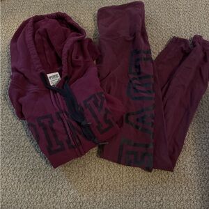 Women’s PINK yoga set